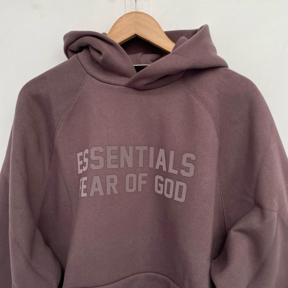 Essentials Fear of God Brown Hoodie - Picture 2 of 3